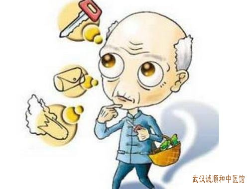 武汉三角湖疑难杂症中医门诊：老年男性痴呆精神不振口齿迟钝反应慢健忘怎么调？